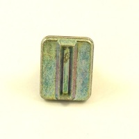 HALF PRICE 19mm Block Letter I Embossing Stamp